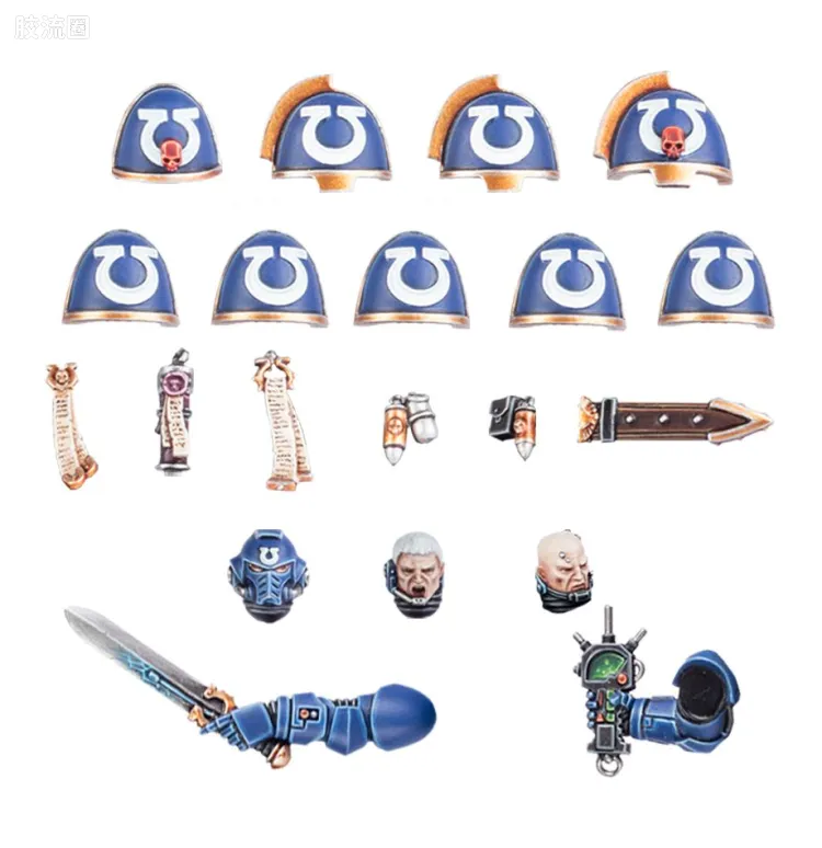 战锤40K Ultramarines 极限战士 8版 原铸星际战士升级改件