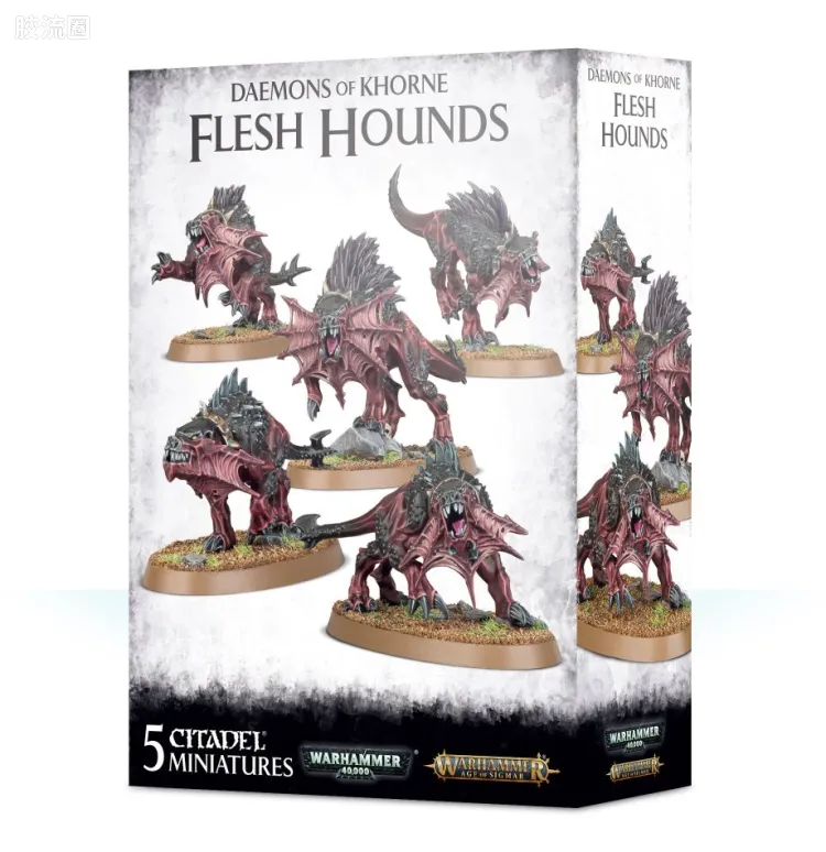 战锤40K Chaos Daemons 混沌恶魔 8版 恐虐 血肉猎犬