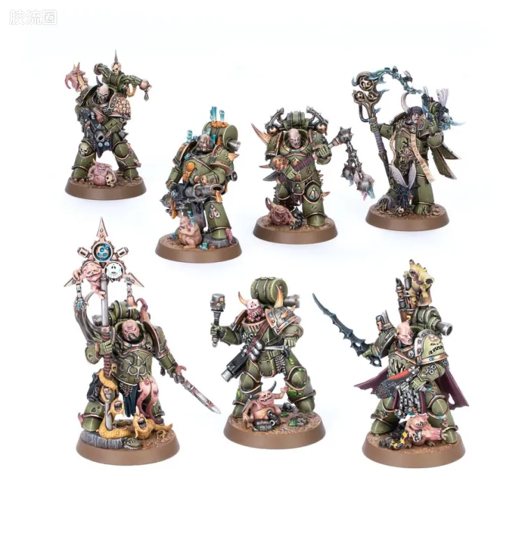 战锤40K Death Guard 死亡守卫 8版 星际战士英雄 第三弹
