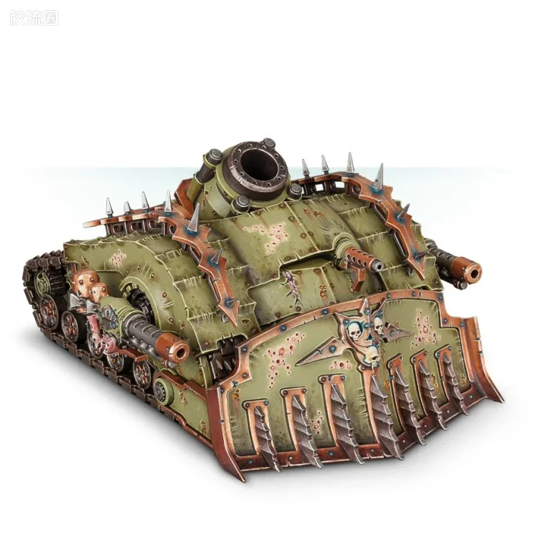 战锤40K Death Guard 死亡守卫 8版 瘟爆履带战车