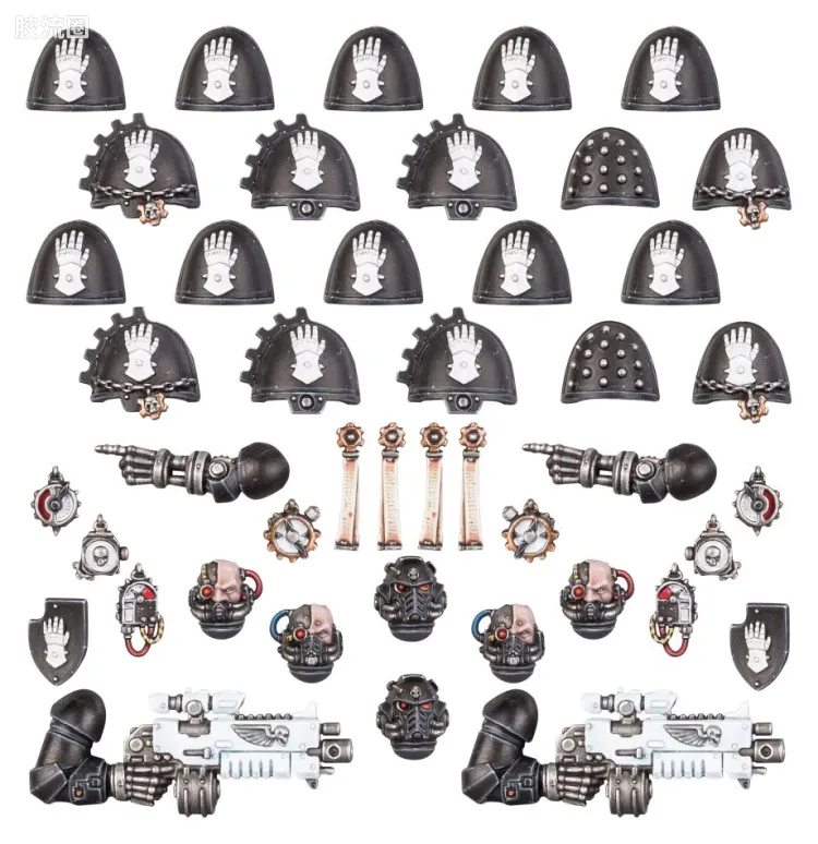 战锤40K Space Marines 星际战士各分支战团特有单位 8版 钢铁之手 原铸星际战士升级改件