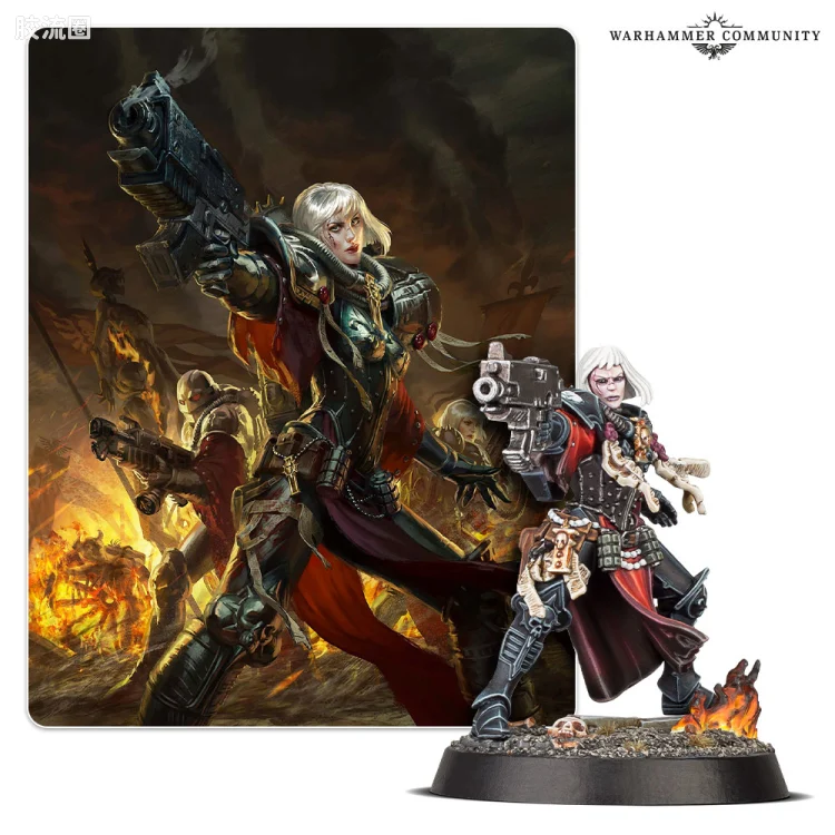 战锤40K Adepta Sororitas 修女会 8版 限定款 Tariana Palos