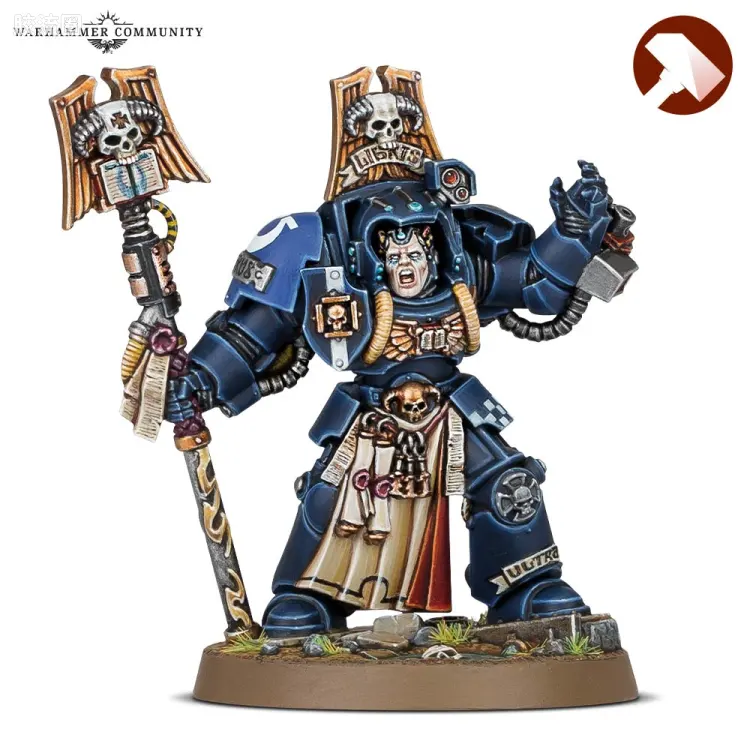 战锤40K Ultramarines 极限战士 8版 限定款 终结者智库 Varus