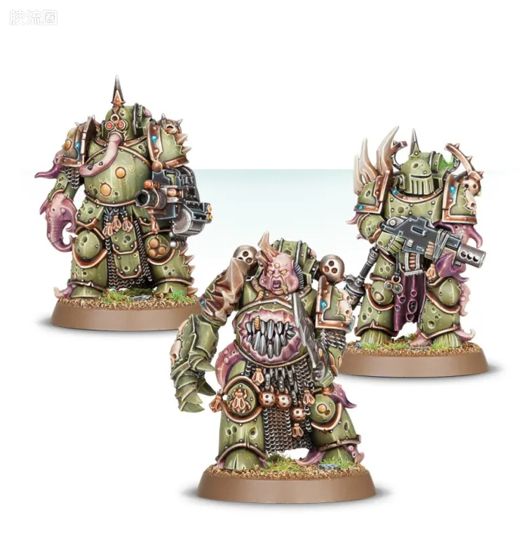 战锤40K Death Guard 死亡守卫 8版 黑石要塞 瘟疫战士