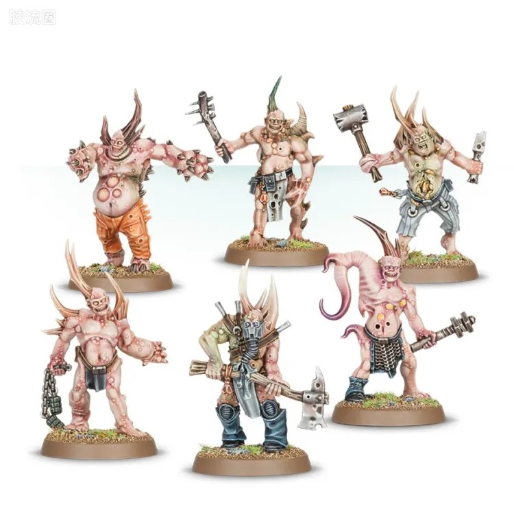 战锤40K Death Guard 死亡守卫 8版 黑石要塞 瘟疫行者