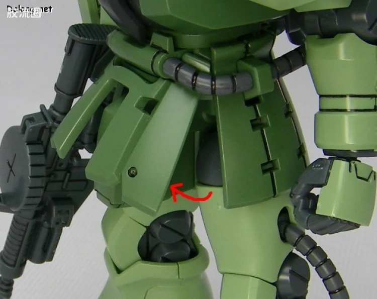 HGUC 普通版 h105 扎古Ⅱ F2 - 图片