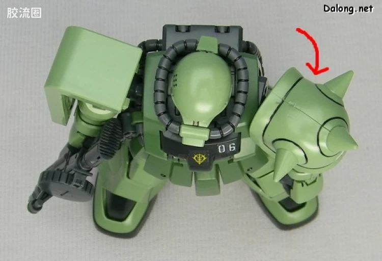 HGUC 普通版 h105 扎古Ⅱ F2 - 图片