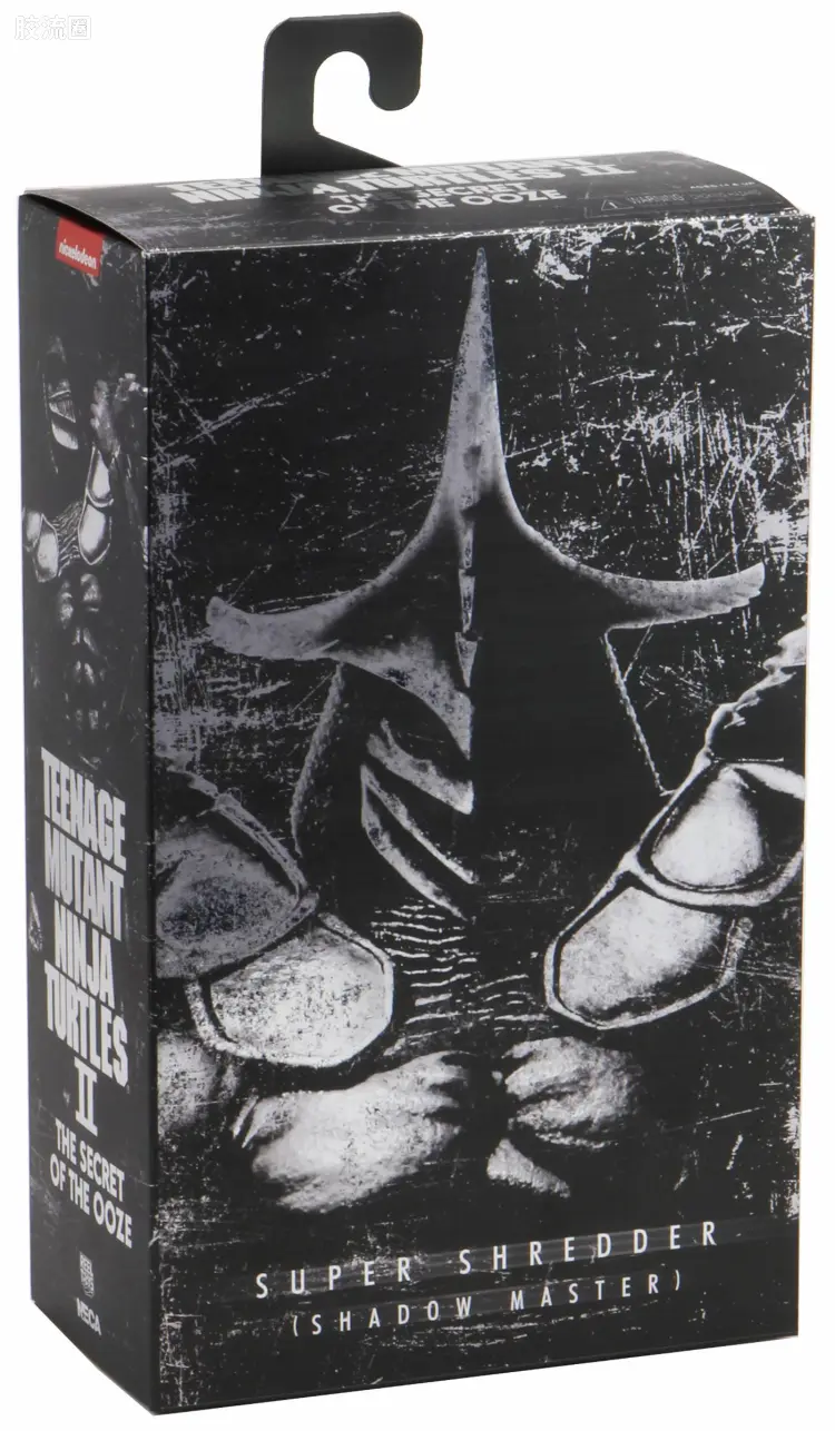 NECA 7寸可动人形系列 忍者神龟 电影版系列 90年电影 忍者神龟2 超级施莱德(影子大师) 