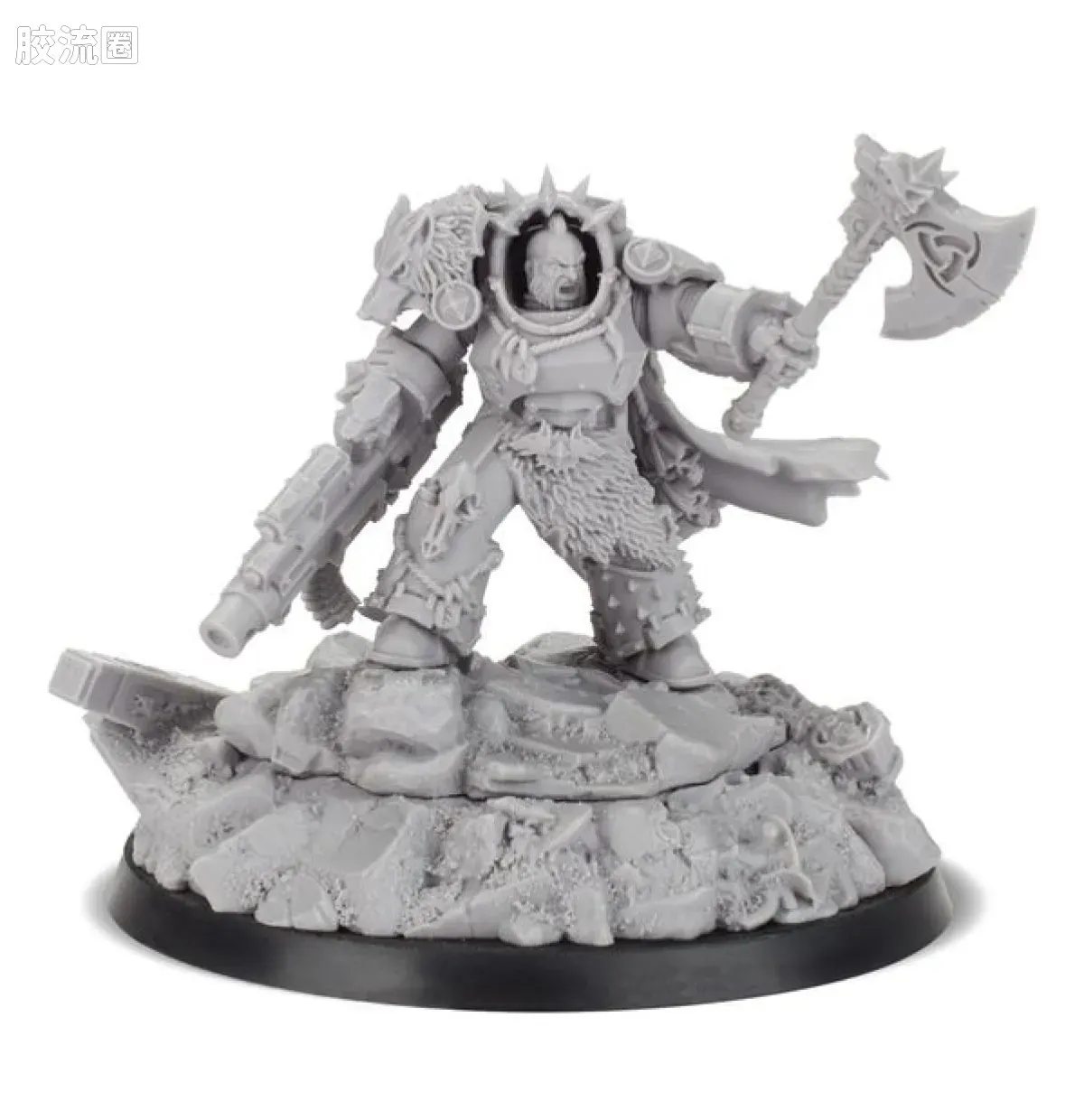 战锤：荷鲁斯之乱 Warhammer: The Horus Heresy Space Wolves 第六军团 太空野狼 初版 第四大连长 哈维尔·红刃 - 图片