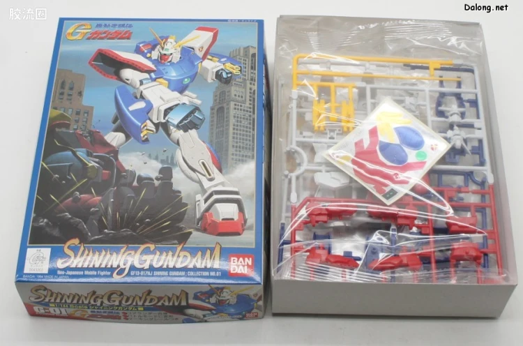 机动武斗传G高达拼装模型 1/144 01 GF13-017NJ 闪光高达 - 图片
