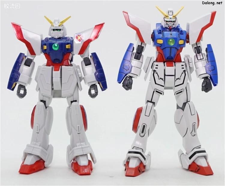 机动武斗传G高达拼装模型 1/144 01 GF13-017NJ 闪光高达 - 图片
