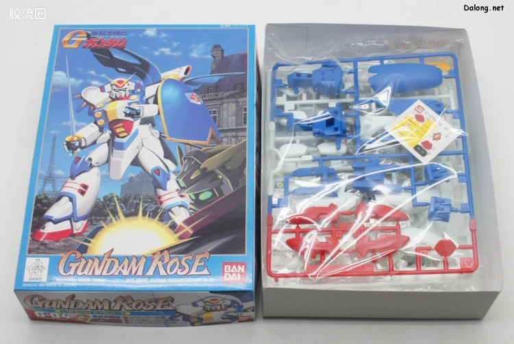 机动武斗传G高达拼装模型 1/144 04 GF13-009NF 玫瑰高达 - 图片