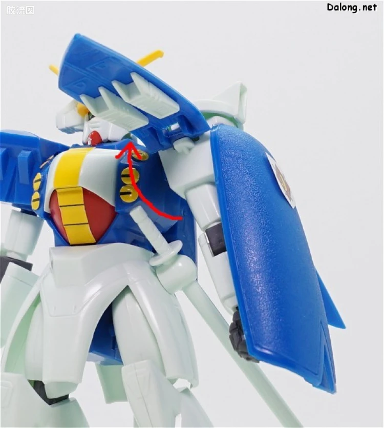 机动武斗传G高达拼装模型 1/144 04 GF13-009NF 玫瑰高达 - 图片