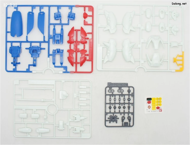 机动武斗传G高达拼装模型 1/144 04 GF13-009NF 玫瑰高达 - 图片