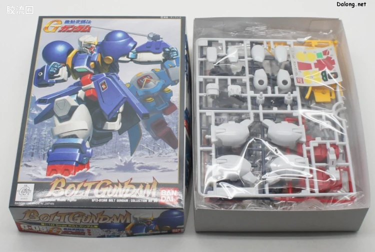 机动武斗传G高达拼装模型 1/144 05 GF13-013NR 重型高达 - 图片