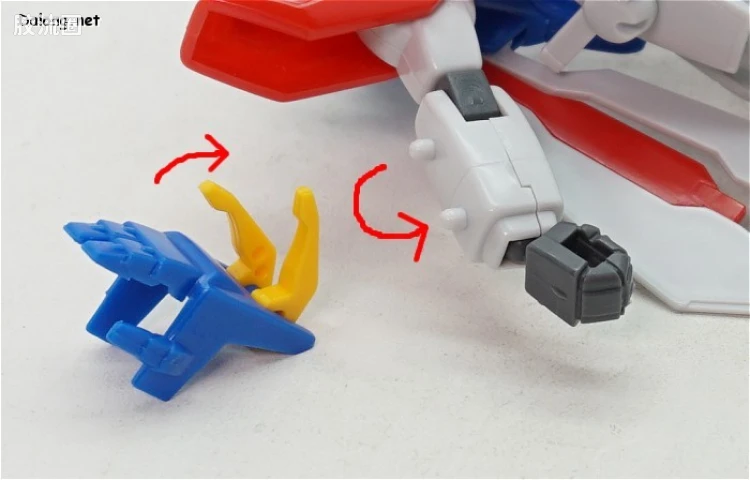 机动武斗传G高达拼装模型 1/144 08 GF13-017NJⅡ 神高达 - 图片