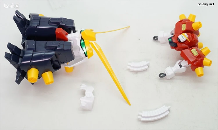 机动武斗传G高达拼装模型 1/144 10 JDG009X 恶魔高达 - 图片