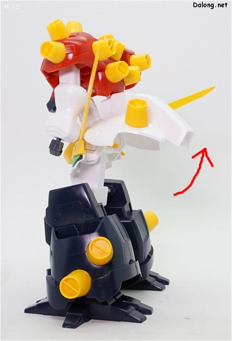 机动武斗传G高达拼装模型 1/144 10 JDG009X 恶魔高达 - 图片
