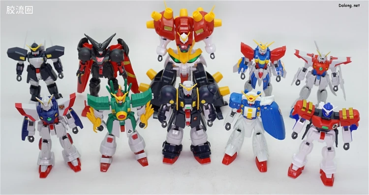 机动武斗传G高达拼装模型 1/144 10 JDG009X 恶魔高达 - 图片