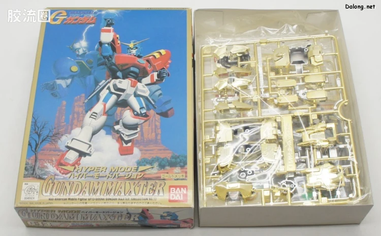 机动武斗传G高达拼装模型 1/144 13 GF13-006NA 极限高达 超级模式 - 图片