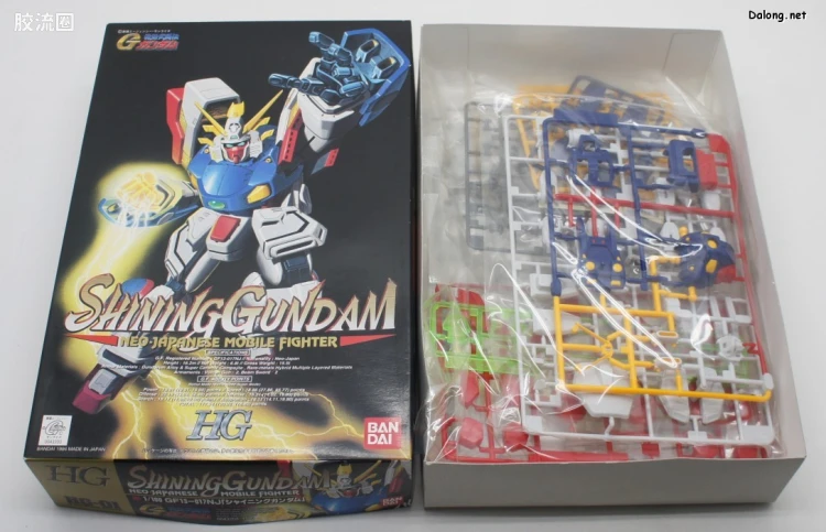 机动武斗传G高达拼装模型 HG 1/100 01 GF13-017NJ 闪光高达 - 图片