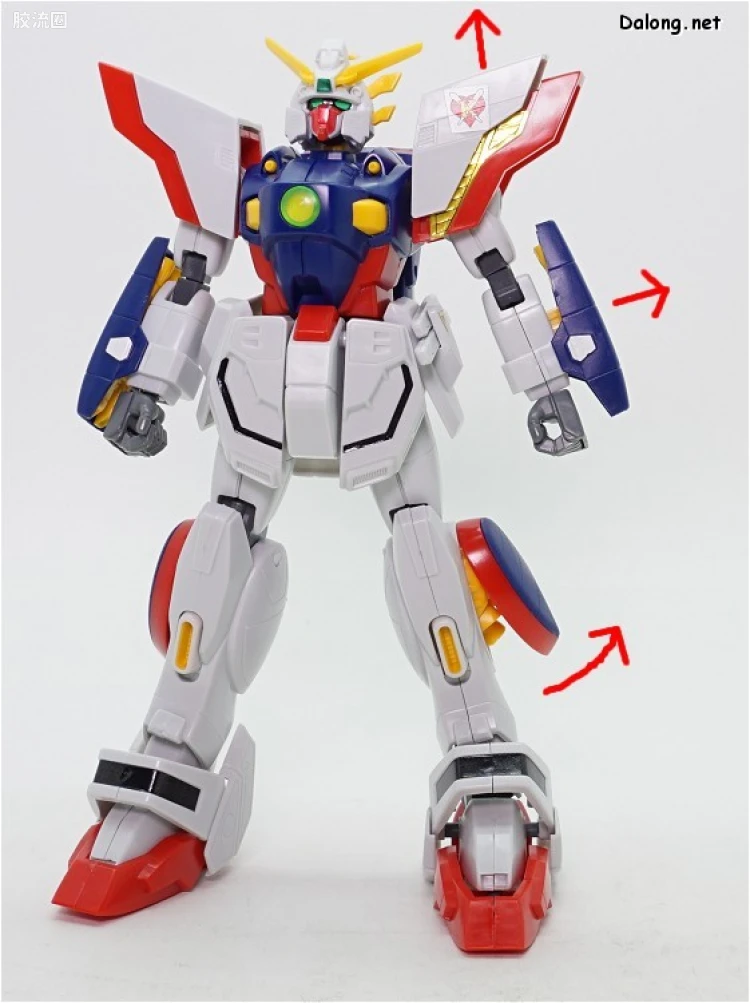 机动武斗传G高达拼装模型 HG 1/100 01 GF13-017NJ 闪光高达 - 图片