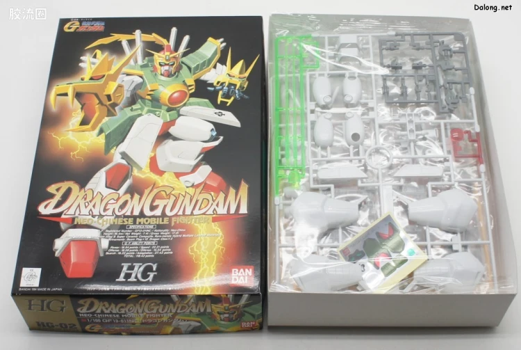 机动武斗传G高达拼装模型 HG 1/100 02 GF13-011NC 飞龙高达 - 图片