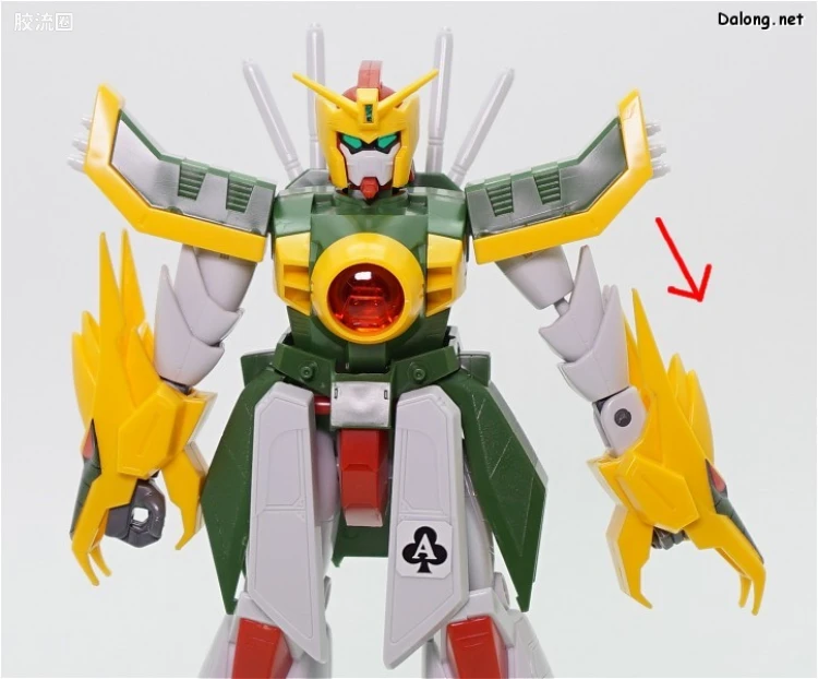 机动武斗传G高达拼装模型 HG 1/100 02 GF13-011NC 飞龙高达 - 图片