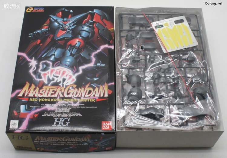 机动武斗传G高达拼装模型 HG 1/100 03 GF13-001NHⅡ 尊者高达 - 图片