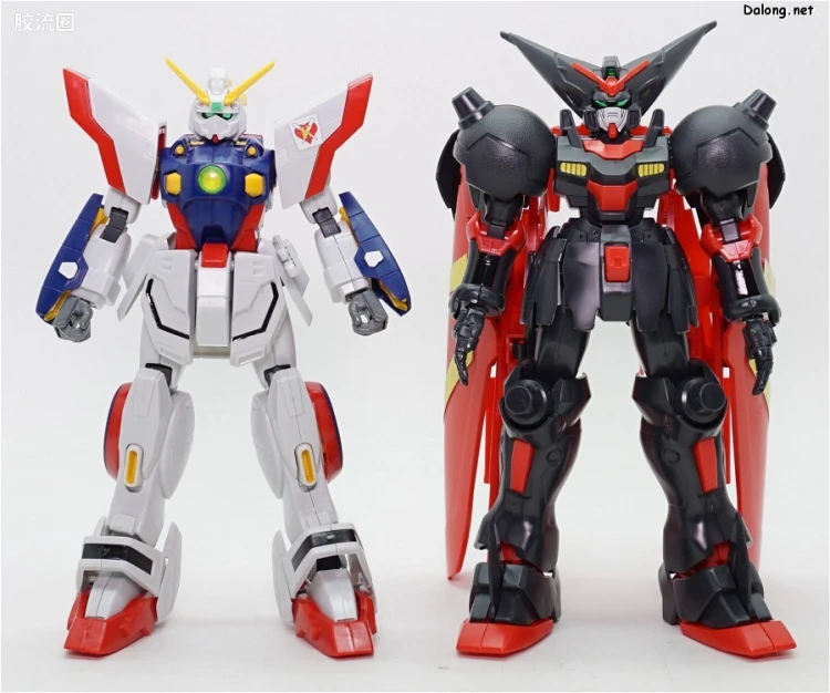 机动武斗传G高达拼装模型 HG 1/100 03 GF13-001NHⅡ 尊者高达 - 图片