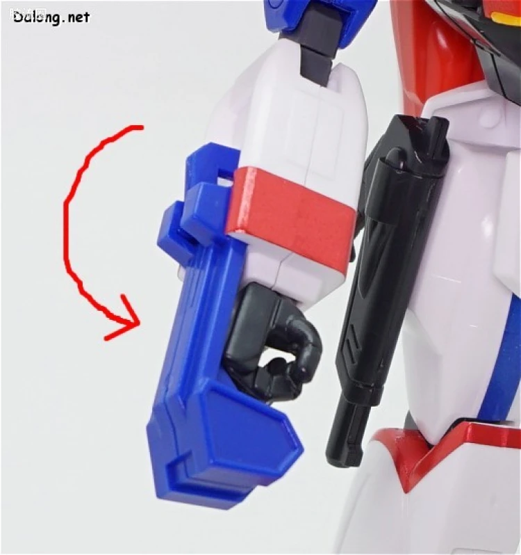机动武斗传G高达拼装模型 HG 1/100 04 GF13-006NA 极限高达 - 图片