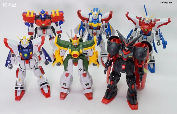 机动武斗传G高达拼装模型 HG 1/100 06 JMF1336R 日升高达 - 图片