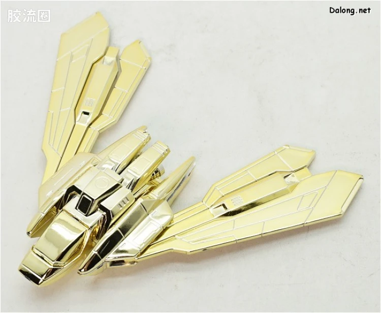 机动武斗传G高达拼装模型 1/100 其他限定版 GF13-017NJ 闪光高达 超级模式 金色电镀版 - 图片