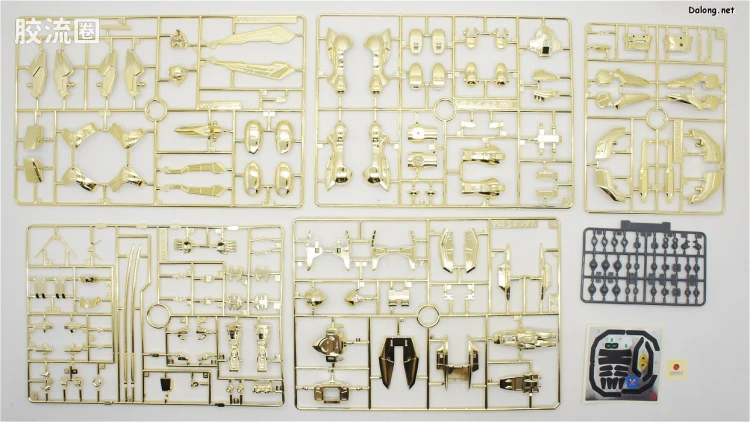 机动武斗传G高达拼装模型 1/100 其他限定版 GF13-017NJ 闪光高达 超级模式 金色电镀版 - 图片