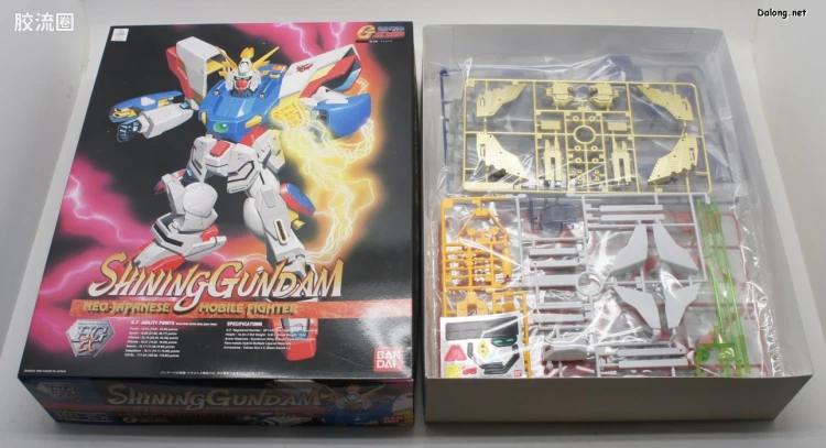 机动武斗传G高达拼装模型 HGEX 1/60 GF13-017NJ 闪光高达 - 图片