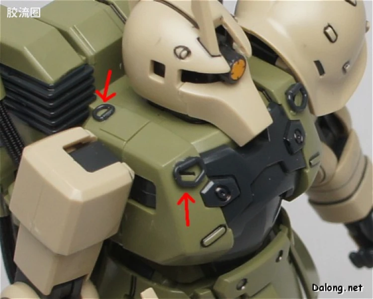 HGUC 普通版 h137 MS-05L 扎古Ⅰ 狙击型(Yonem Kirks机) - 图片