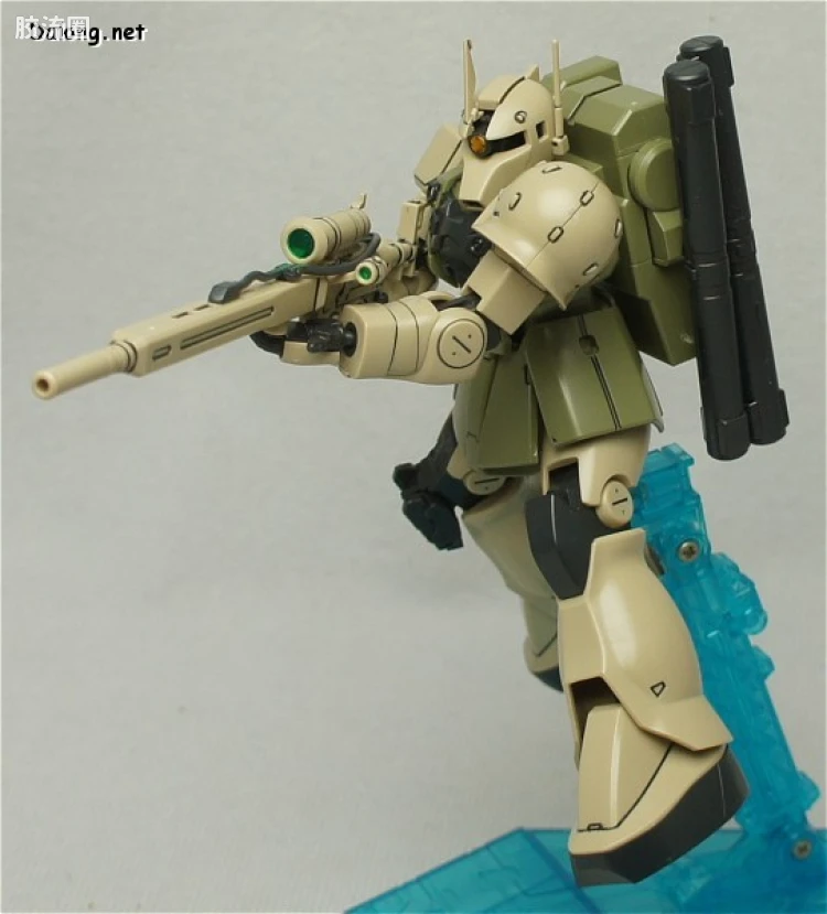HGUC 普通版 h137 MS-05L 扎古Ⅰ 狙击型(Yonem Kirks机) - 图片