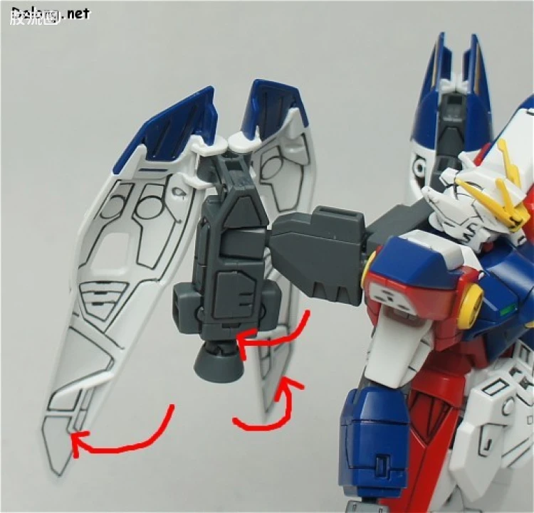 HGUC 普通版 h174 飞翼高达零式 - 图片