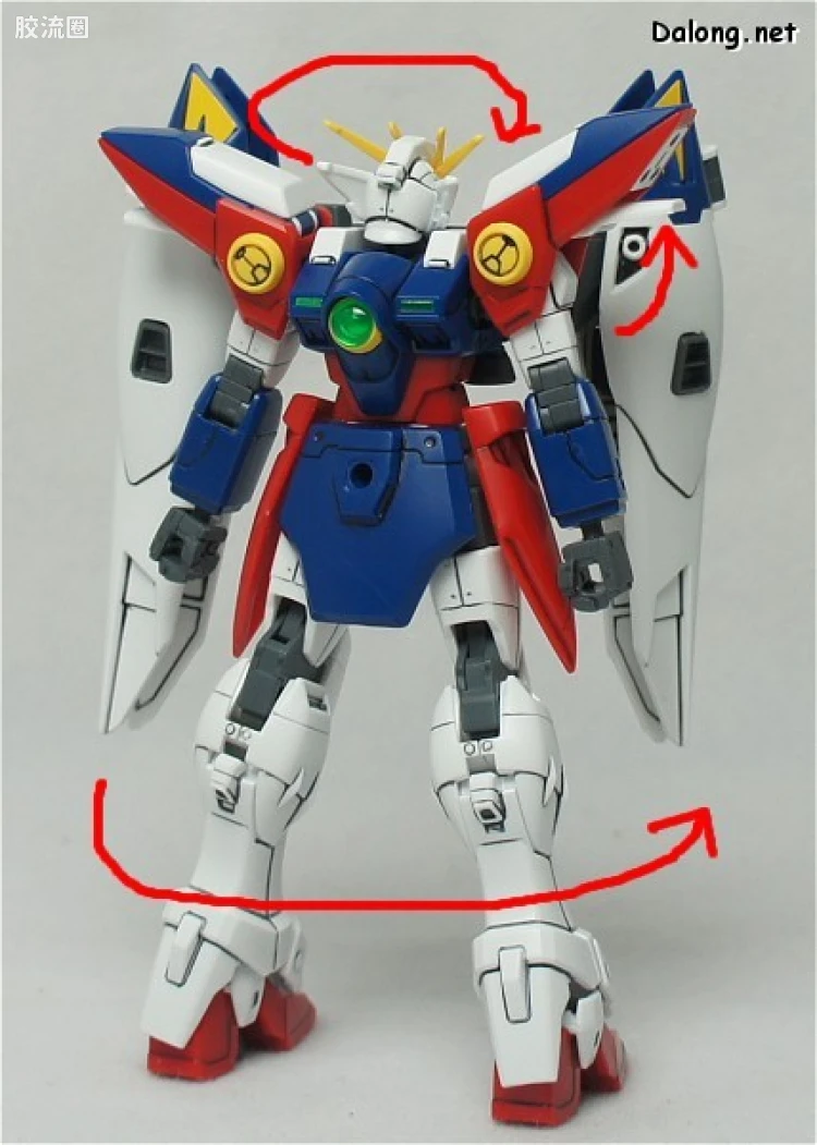 HGUC 普通版 h174 飞翼高达零式 - 图片
