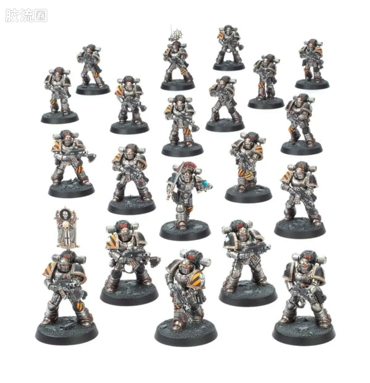 战锤：荷鲁斯之乱 Warhammer: The Horus Heresy 星际战士通用单位 3版 MkII型 战术小队 - 图片