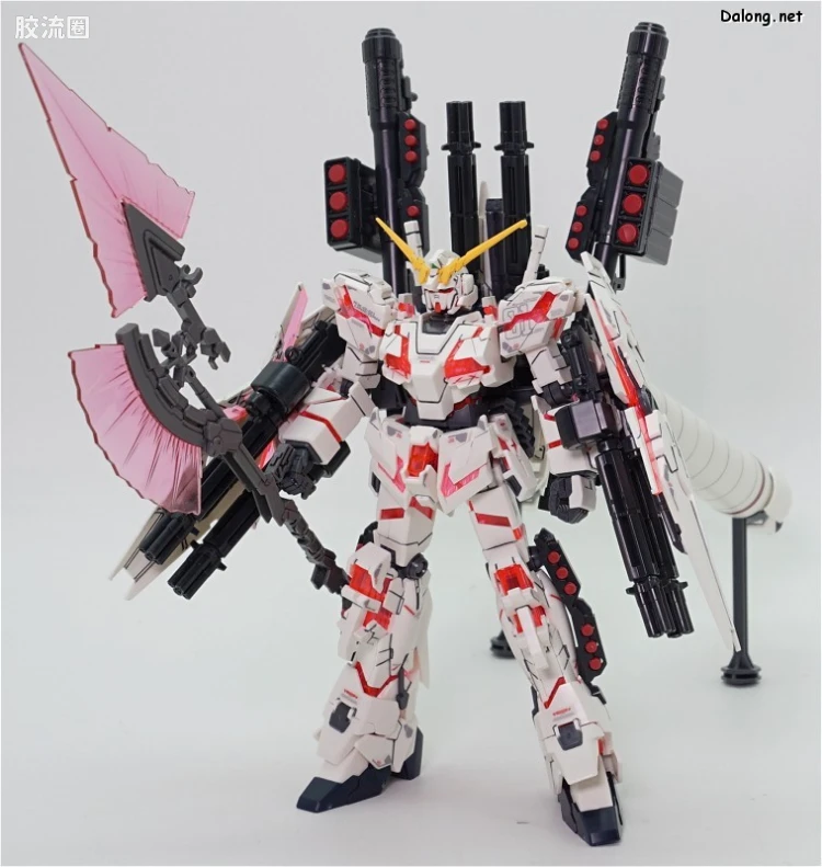 HGUC 普通版 h199 全武装独角兽高达 [毁灭模式/红色Ver.] - 图片