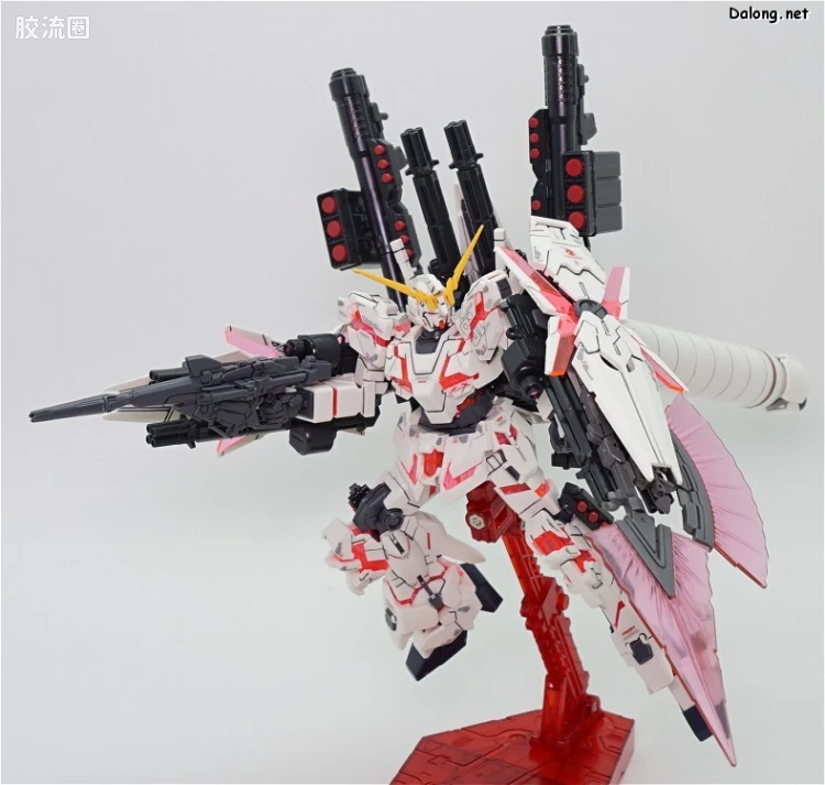 HGUC 普通版 h199 全武装独角兽高达 [毁灭模式/红色Ver.] - 图片