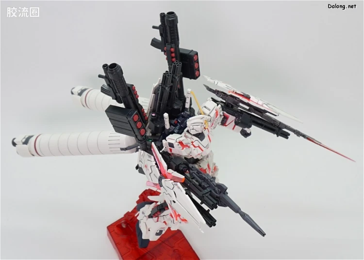 HGUC 普通版 h199 全武装独角兽高达 [毁灭模式/红色Ver.] - 图片
