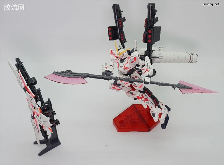 HGUC 普通版 h199 全武装独角兽高达 [毁灭模式/红色Ver.] - 图片