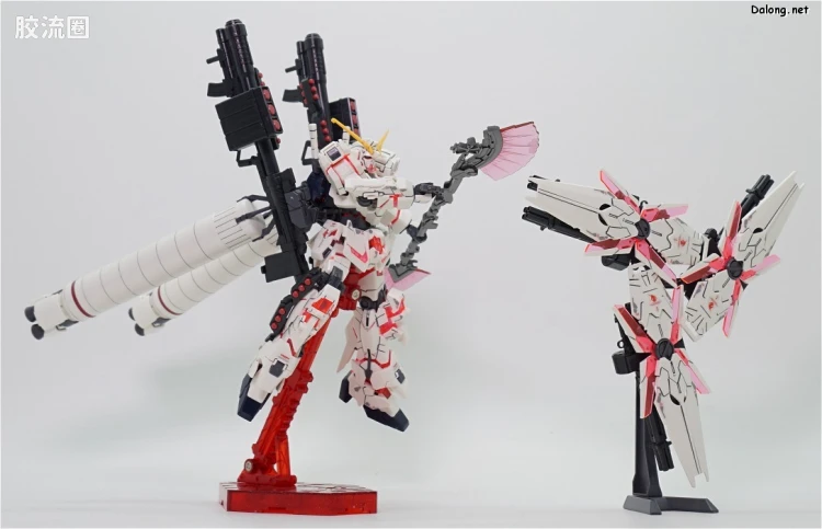 HGUC 普通版 h199 全武装独角兽高达 [毁灭模式/红色Ver.] - 图片