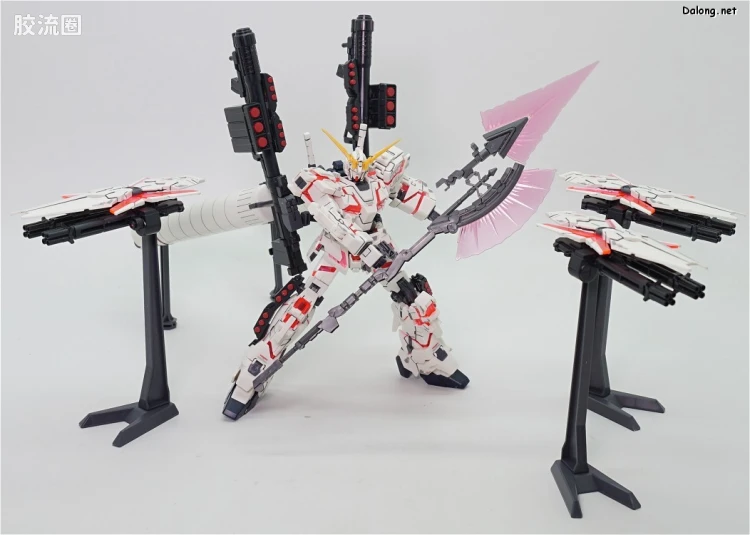 HGUC 普通版 h199 全武装独角兽高达 [毁灭模式/红色Ver.] - 图片