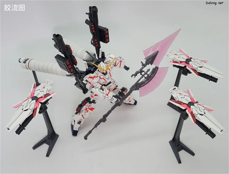 HGUC 普通版 h199 全武装独角兽高达 [毁灭模式/红色Ver.] - 图片