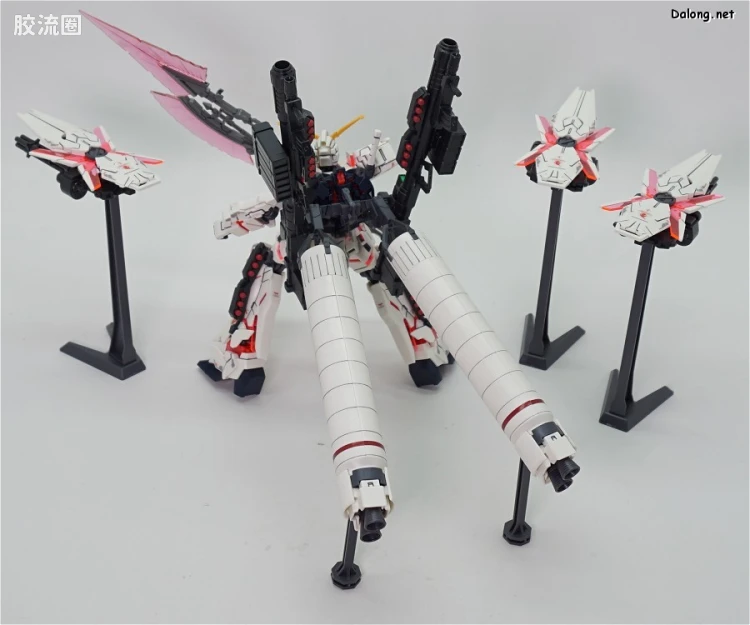 HGUC 普通版 h199 全武装独角兽高达 [毁灭模式/红色Ver.] - 图片