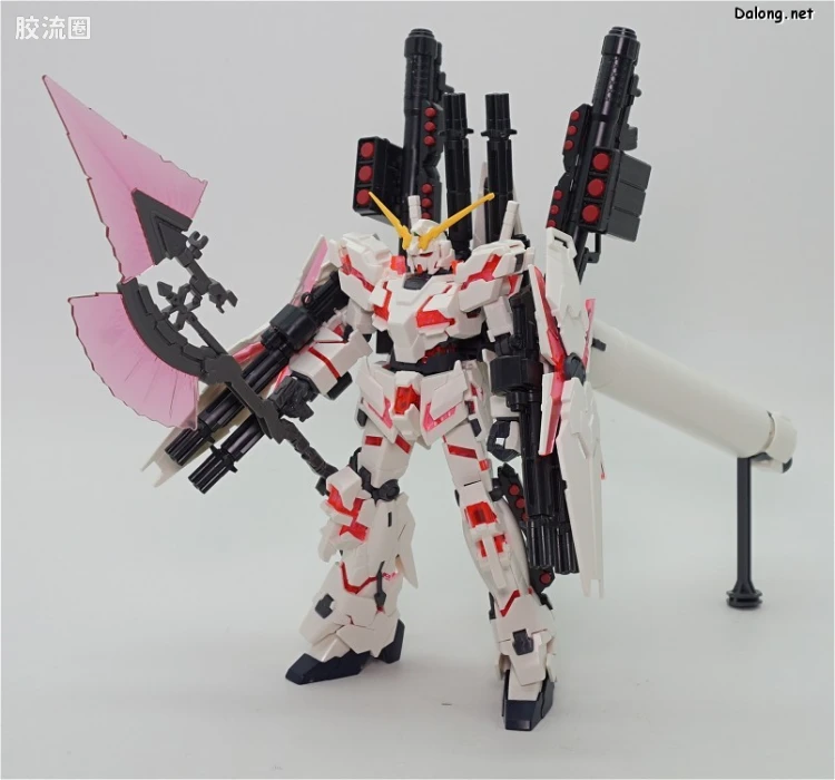 HGUC 普通版 h199 全武装独角兽高达 [毁灭模式/红色Ver.] - 图片