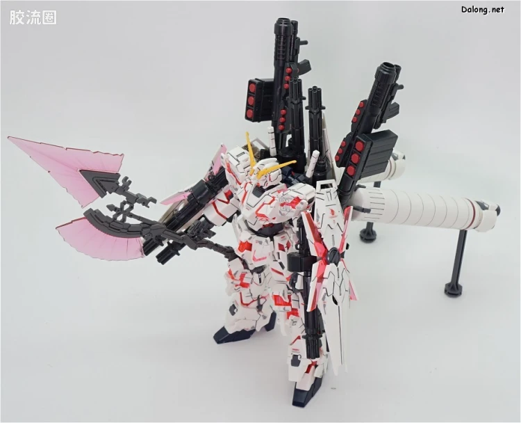 HGUC 普通版 h199 全武装独角兽高达 [毁灭模式/红色Ver.] - 图片